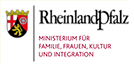 Logo Ministerium für Familie, Fauen, Kultur und Integration Rheinland-Pfalz